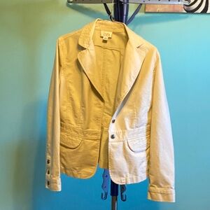 Ann Taylor Loft Size 8 Cream Jacket